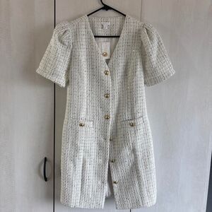 Cache Women's White and Cream Dress